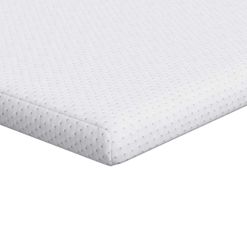 vidaXL Topper de Colchão Branco 180 x 200 cm Tecido Jacquard