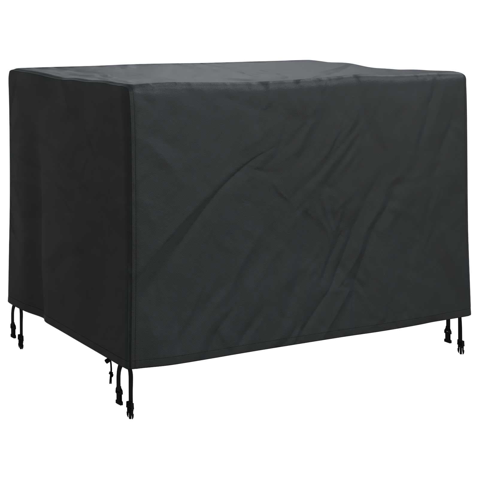 vidaXL Capa para Móveis Preto 110 x 84 x 70 cm Tecido Oxford 420D