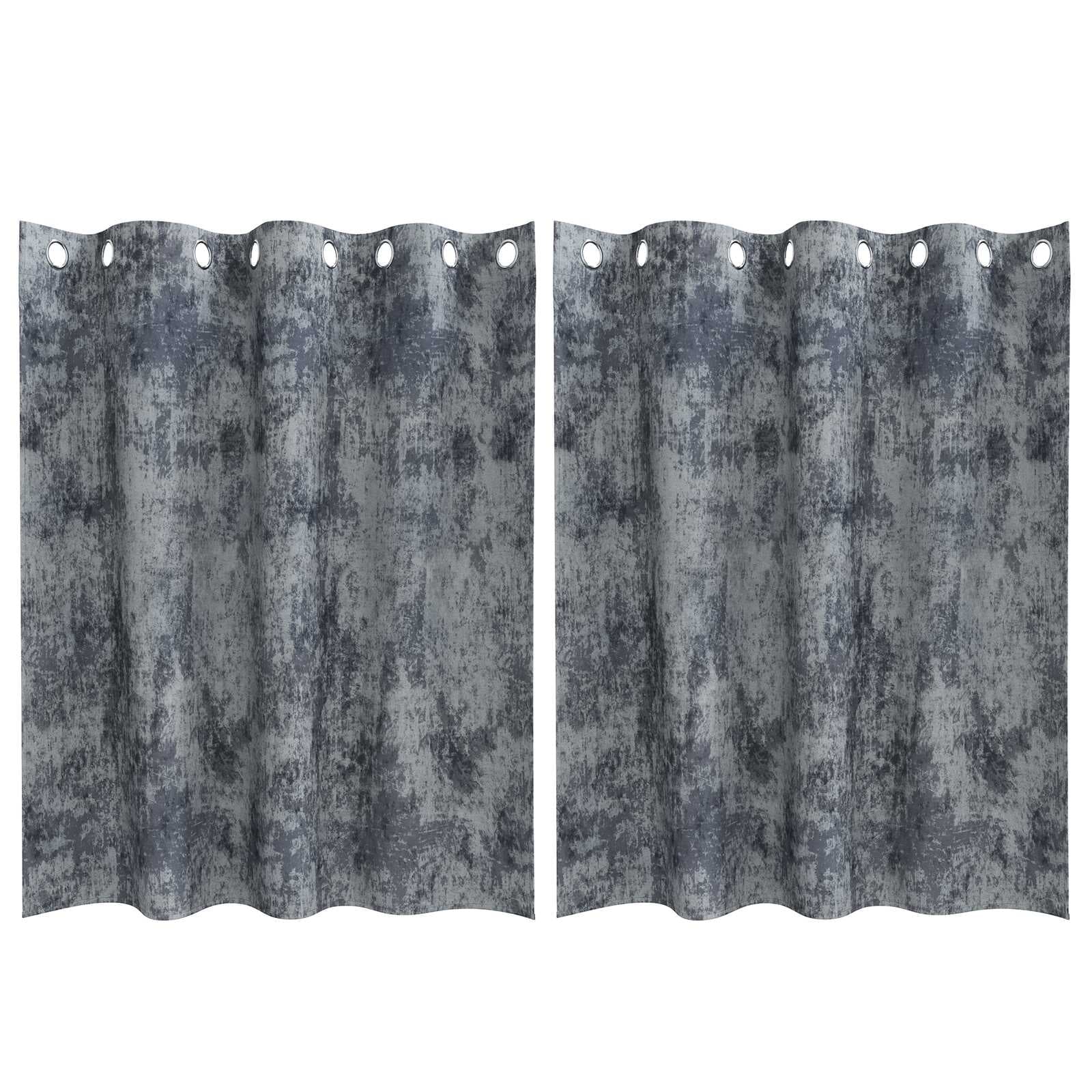 vidaXL Cortinas de Veludo 2 pcs Cinza Prata 140 x 140 cm Veludo
