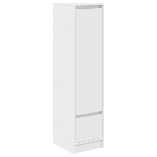 vidaXL Aparador Alto 29,5x34x119,5cm Derivados de Madeira Branco - 295719225