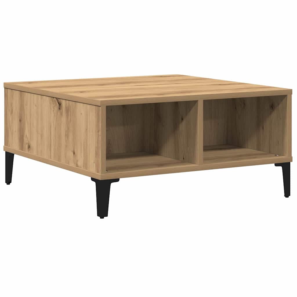 Mesa de Centro vidaXL Carvalho Artesanal Madeira Engenhada Média - 1411962845