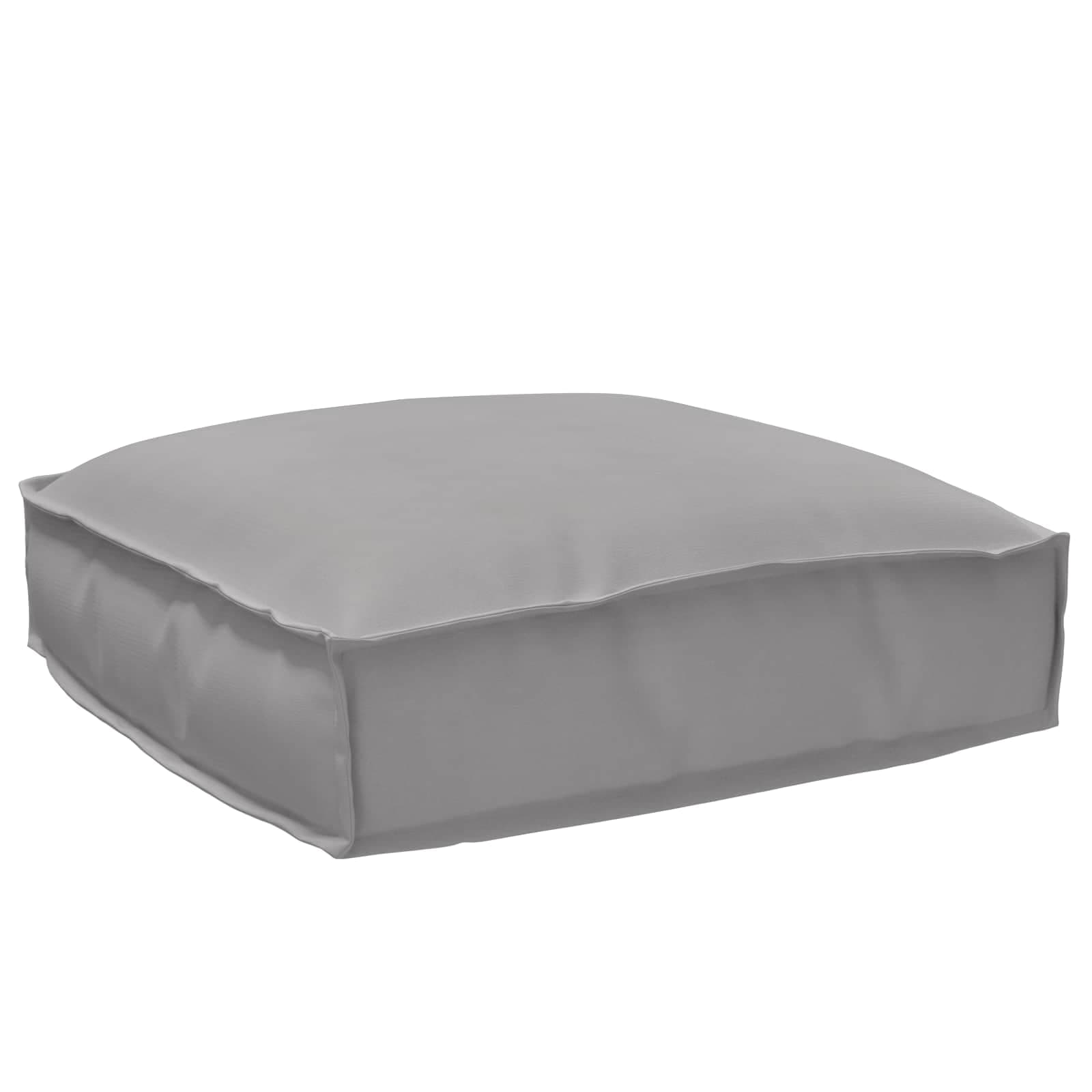 vidaXL Almofada Cinzeto 50 x 50 x 12 cm Tecido Oxford