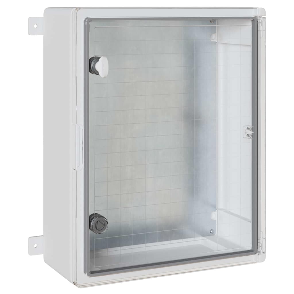 vidaXL Armário de Controle Cinzeto 47 x 17,5 x 50 cm Plástico ABS