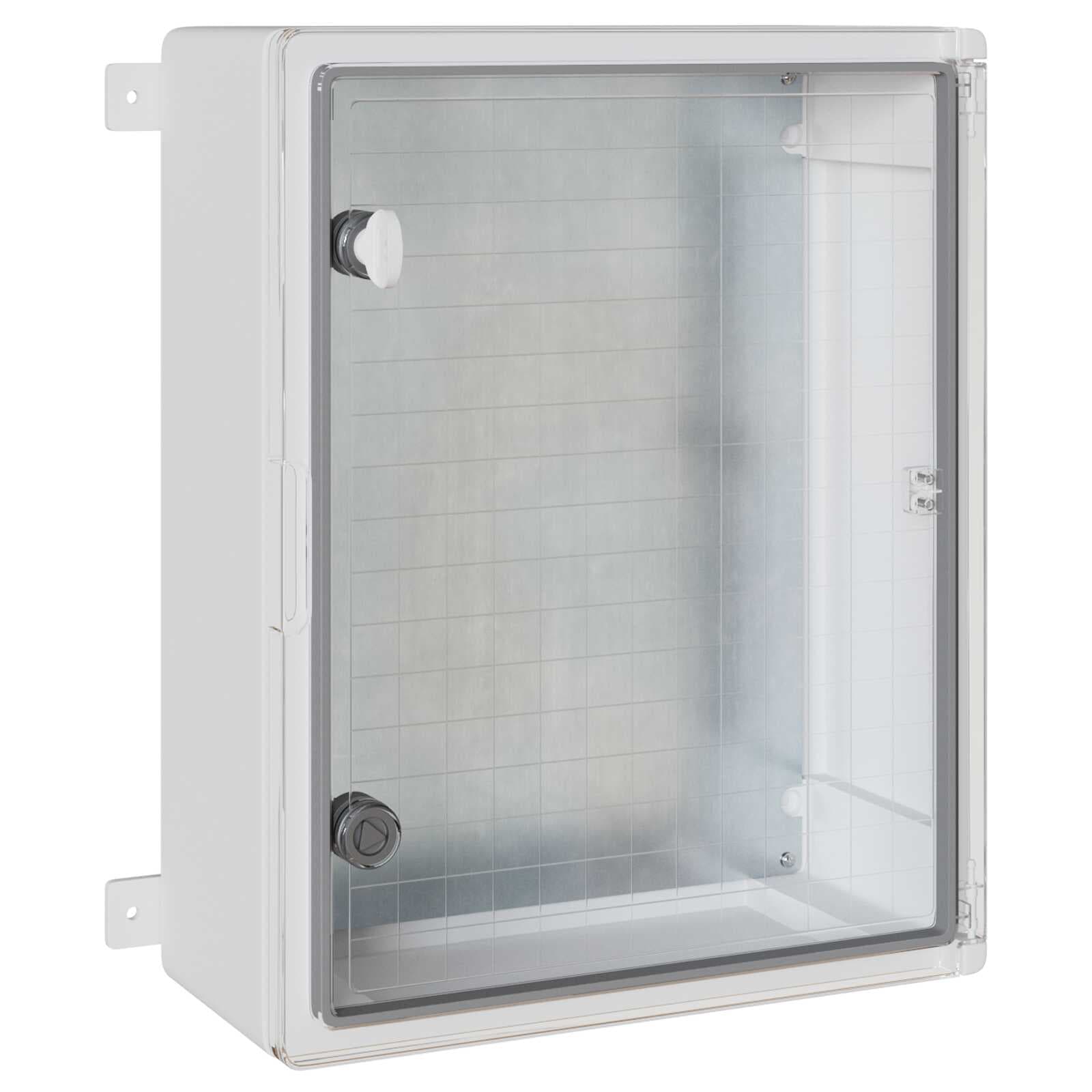 vidaXL Armário de Controle Cinzeto 47 x 24 x 50 cm Plástico ABS