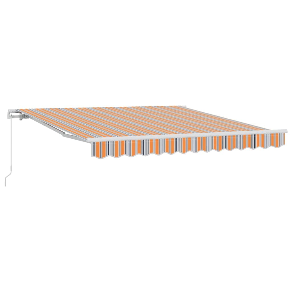 vidaXL Toldo Manual Multicolor 300 x 250 x 165 cm Poliéster