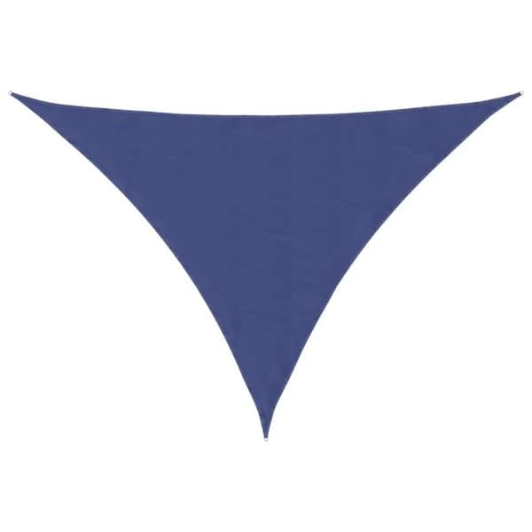 vidaXL Para-sol Estilo Vela 7x5x5 M Oxford 100% Poliéster Azul - 4047497477