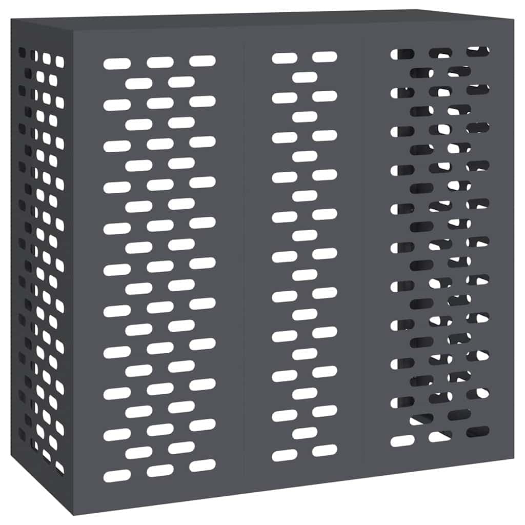 vidaXL Capa de Ar Condicionado Antracite 110 x 50 x 105 cm