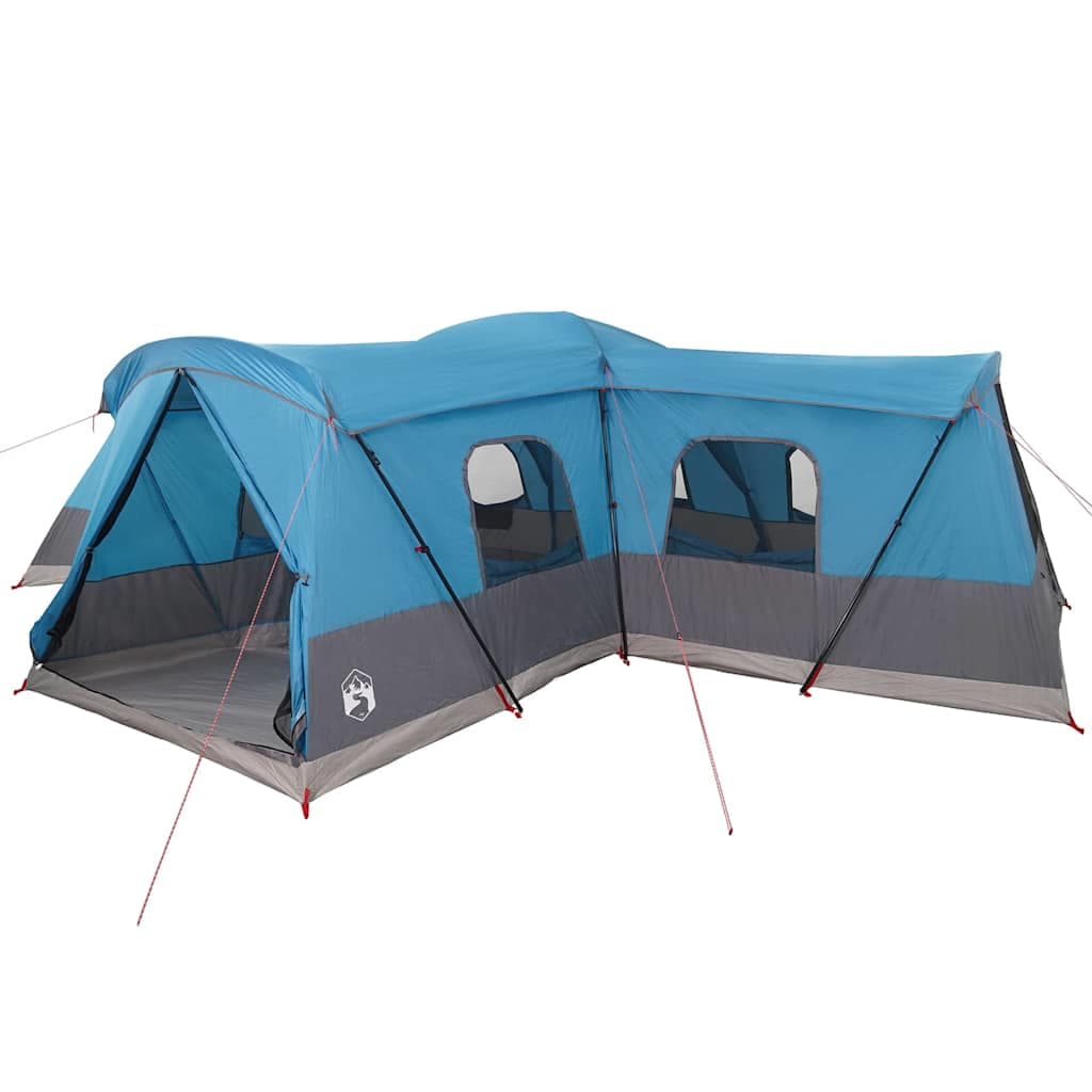 vidaXL Tenda para 16 Pessoas com telhado Azul 680 x 510 x 210 cm