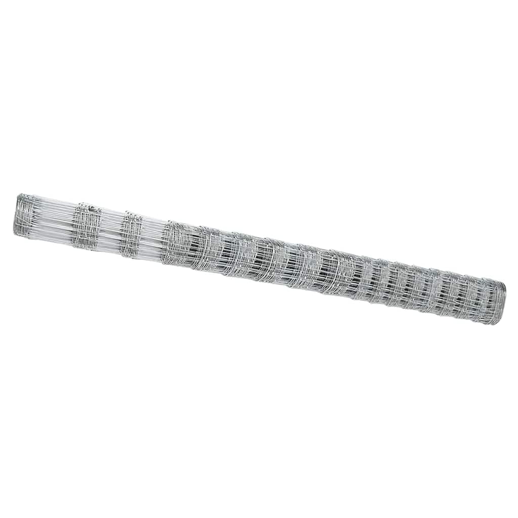 vidaXL Cerca Selvagem Galvanizado a Quente 1000 x 150 x 0,18 cm Ferro