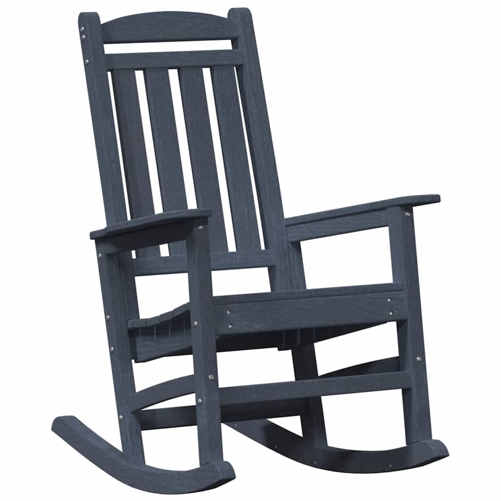 vidaXL Cadeira de Balanço para Jardim Azul Marinho 92 x 70 x 108cm