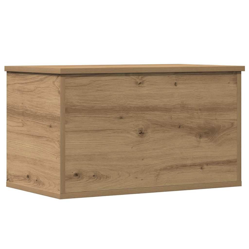 vidaXL Caixa de Armazenamento Carvalho Artesanal 60 x 35 x 35 cm