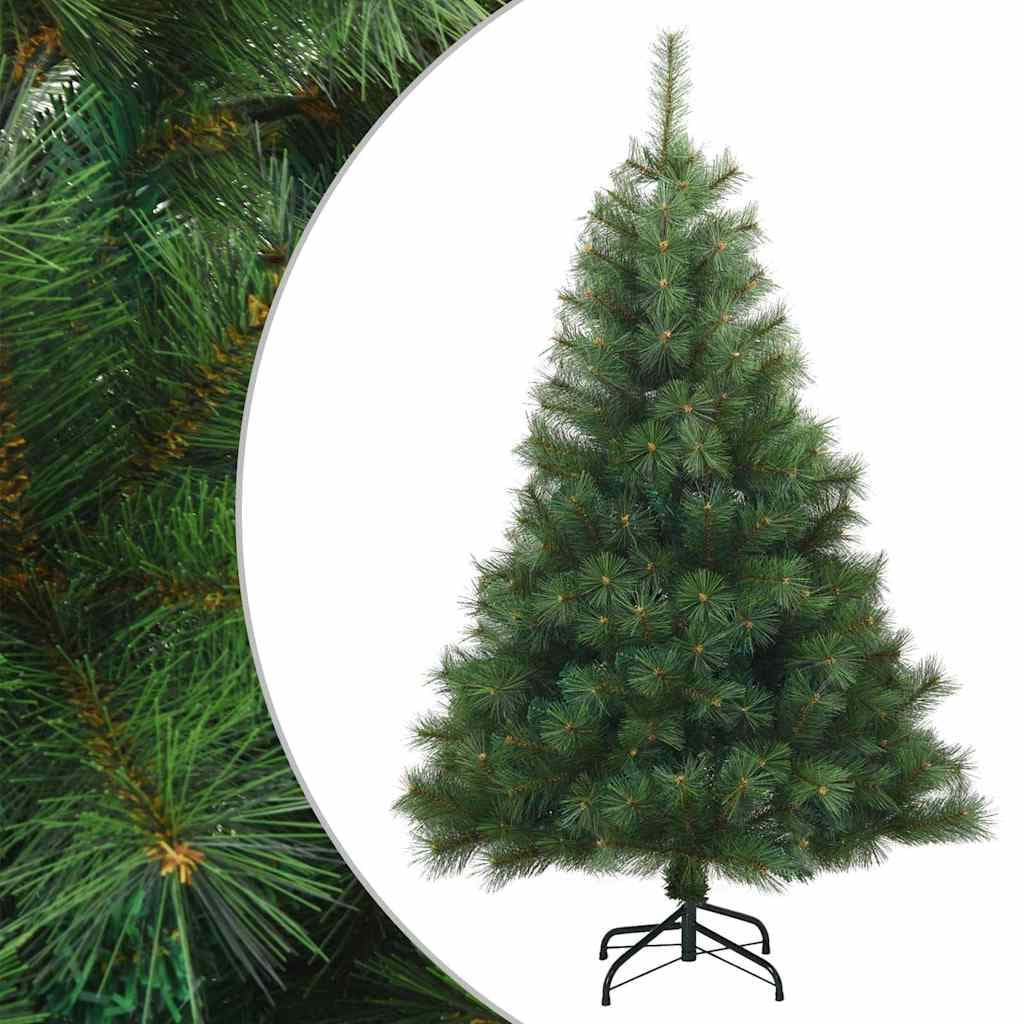 vidaXL Árvore de Natal Articulada Artificial Verde 150 cm PVC, aço