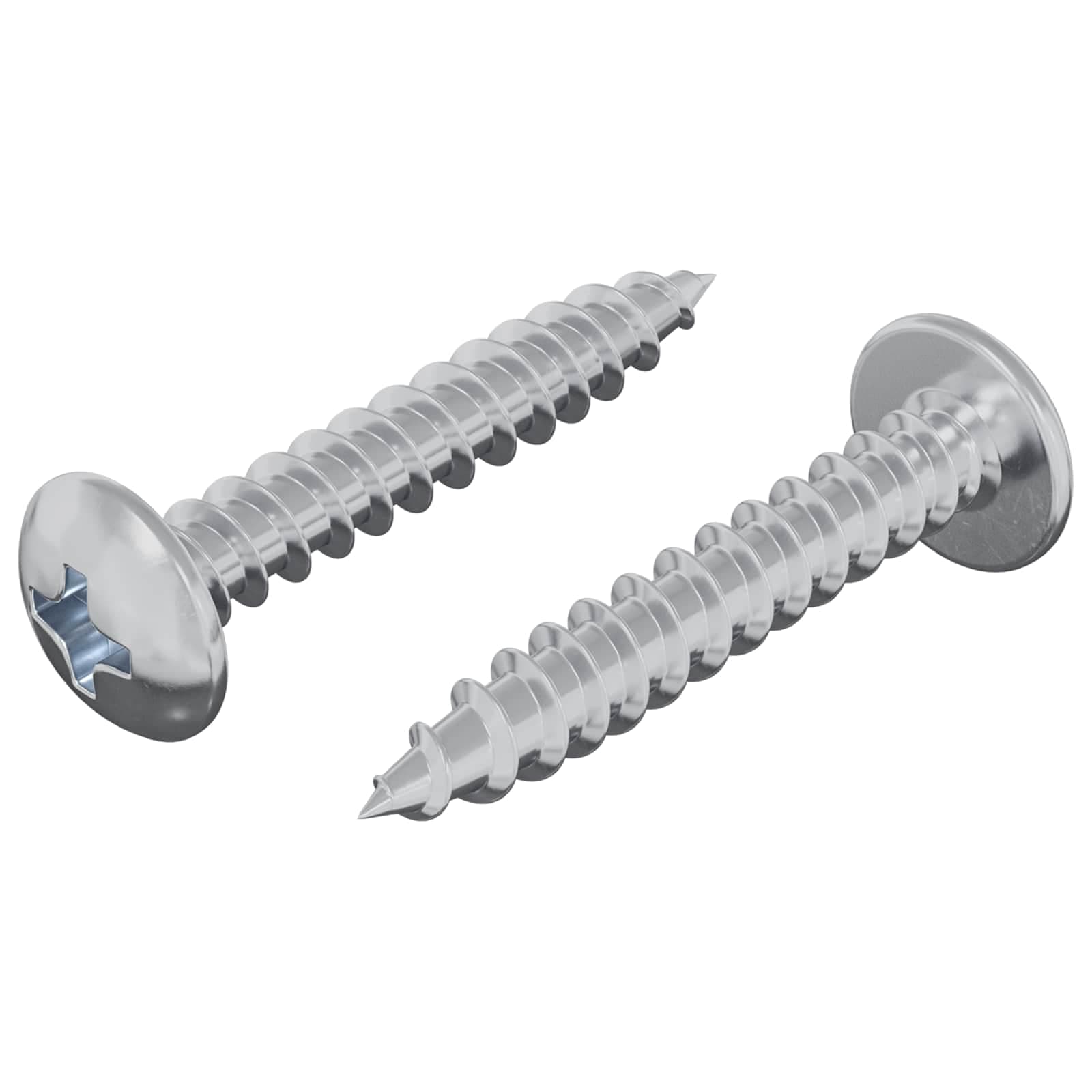 vidaXL Prego Autoperfurante 2 pcs Revestido de zinco 4 x 25 mm Aço