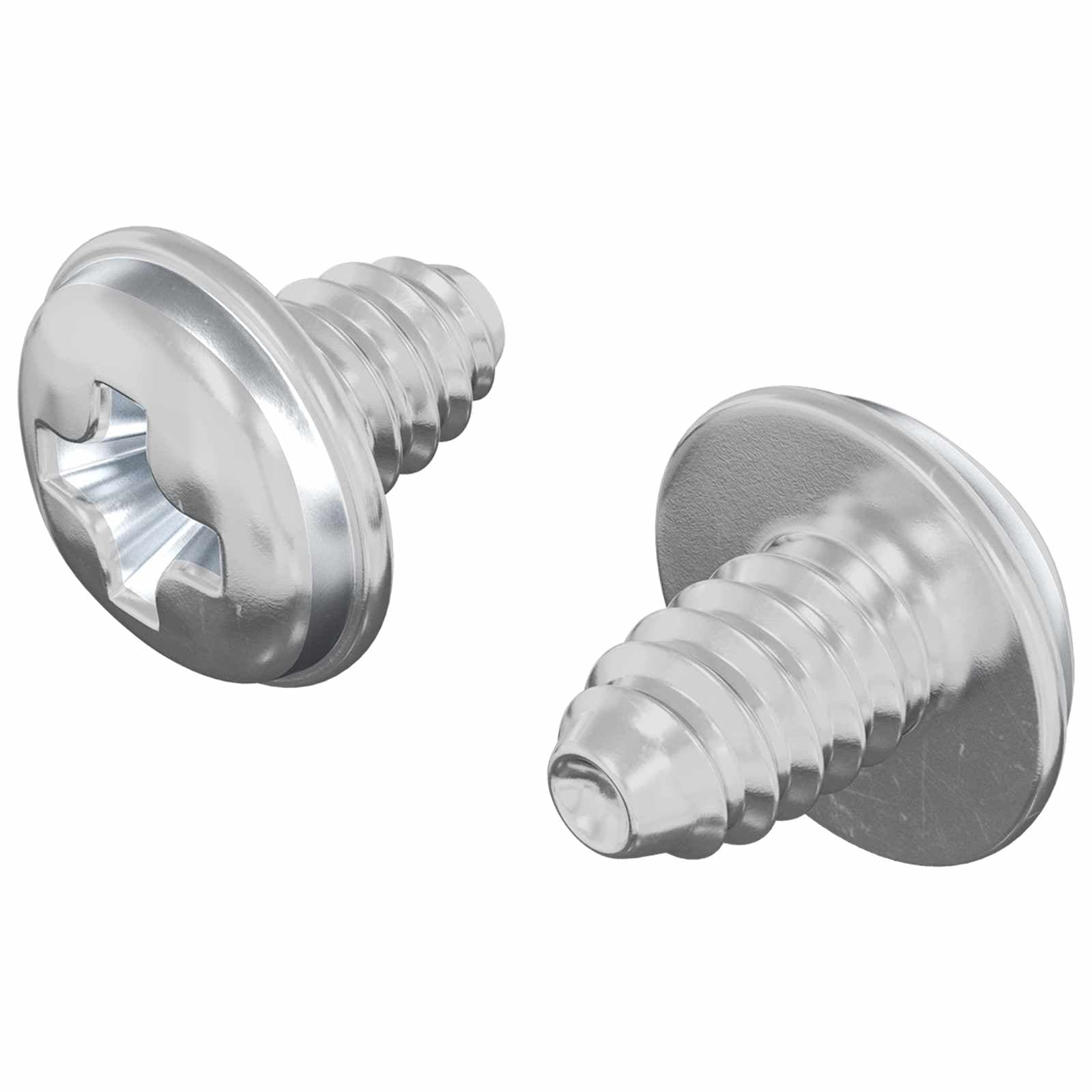 vidaXL Parafusos de Bloqueio 2 pcs Prateado M4 x 5 mm Ferro