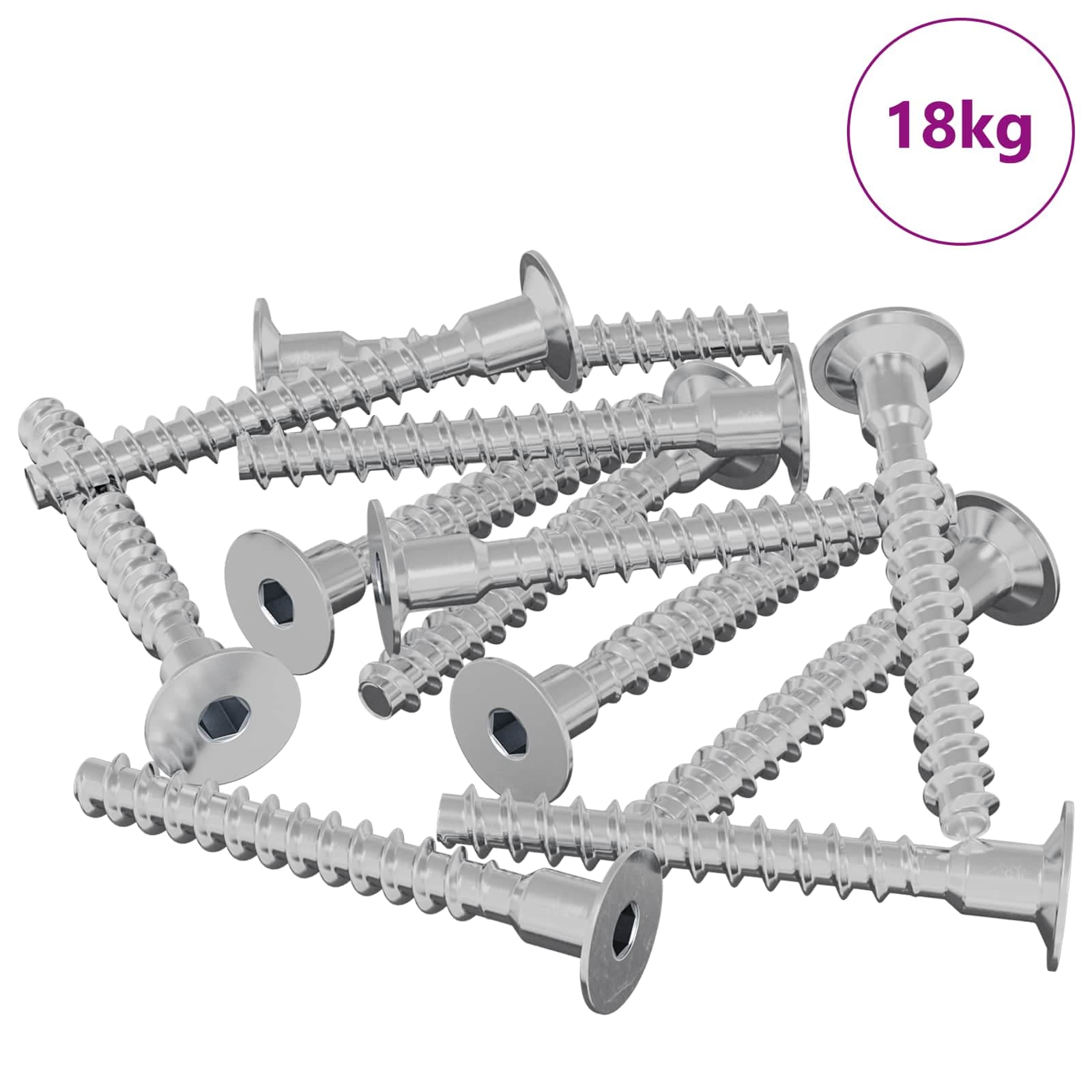 vidaXL Parafuso 5143 pcs Revestido de zinco 5 x 40 mm Ferro