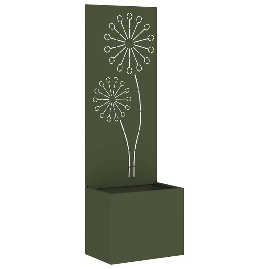 vidaXL Tela de Privacidade para Jardim Verde-oliva 50 x 150 cm