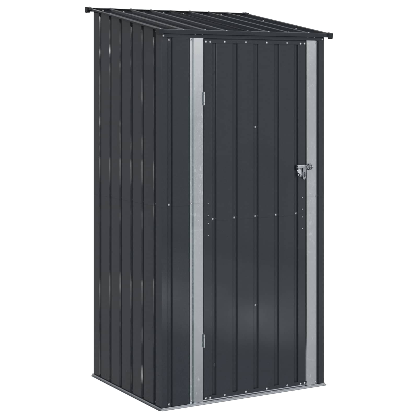 vidaXL Abrigos de jardim Antracite 103 x 86 x 200 cm Metal