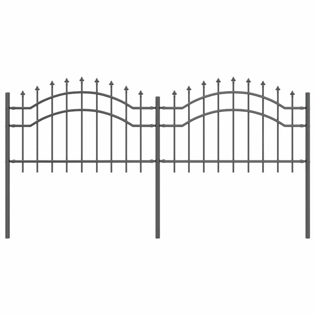 vidaXL Cerca para Jardim Woerden Branco 240 x 190 cm