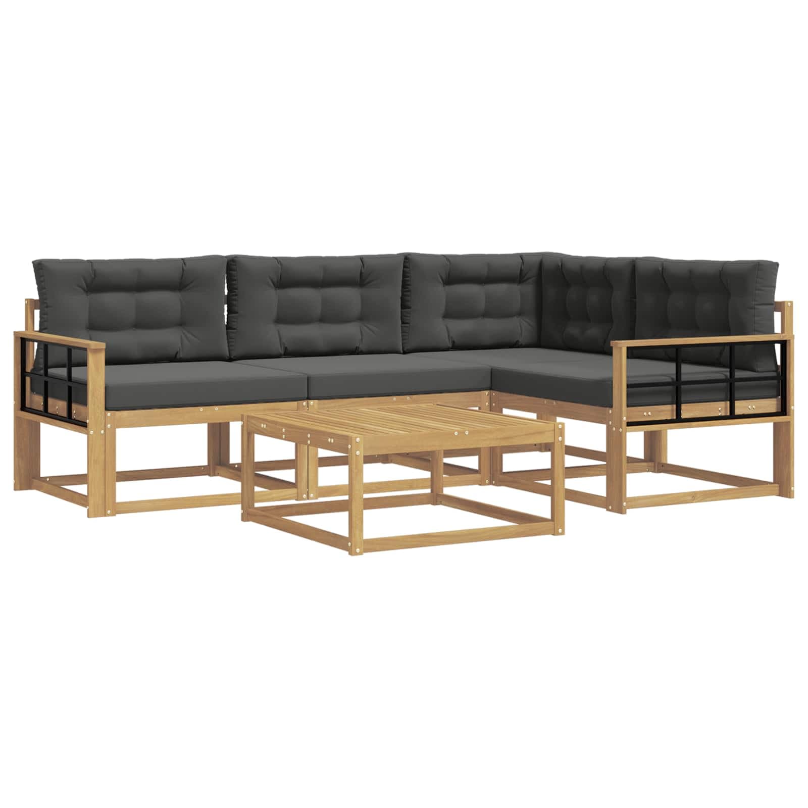 vidaXL Conjunto de Sofás para Exterior