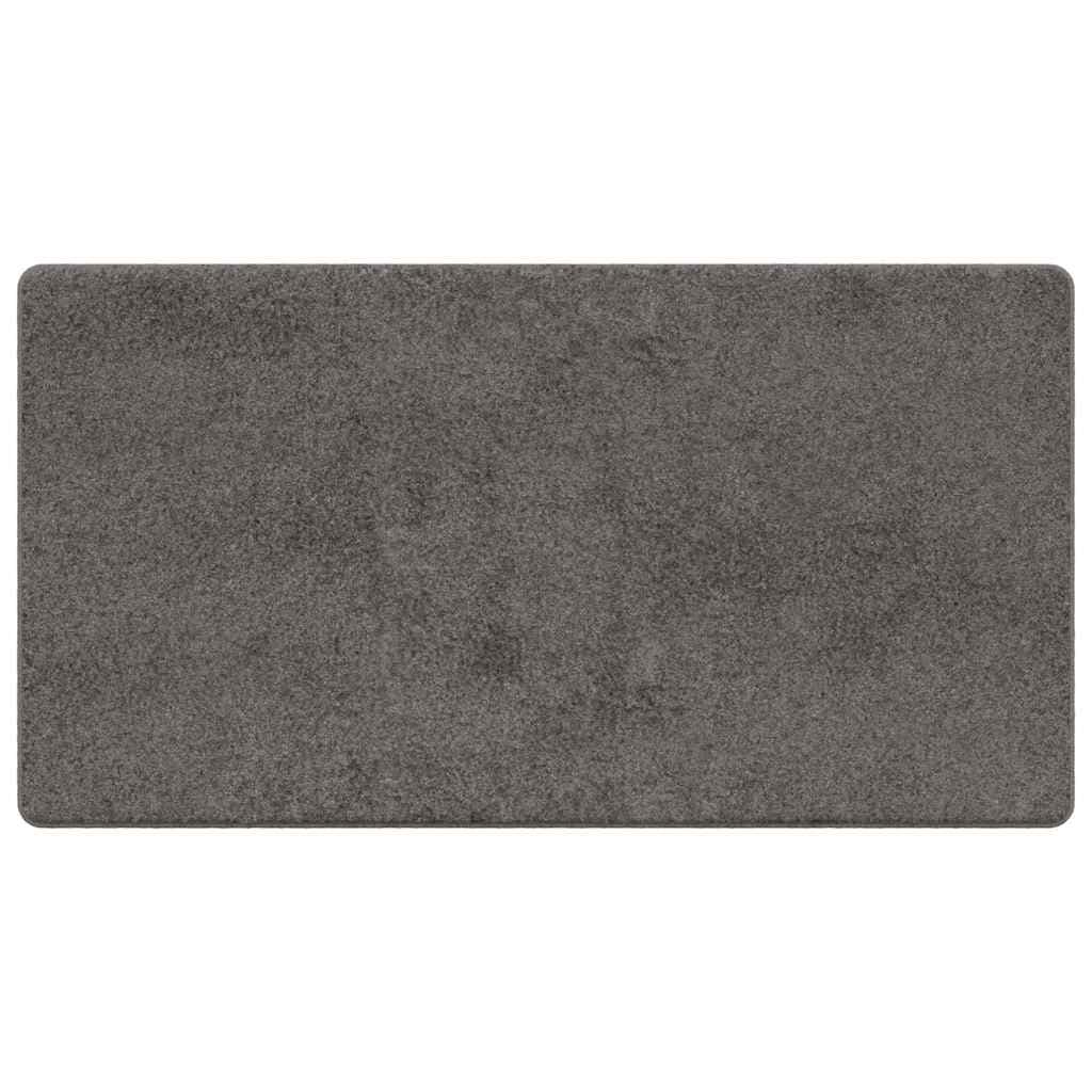vidaXL Runner de Carpete Cinzeto 80 x 150 cm 100% Polipropileno Tuft