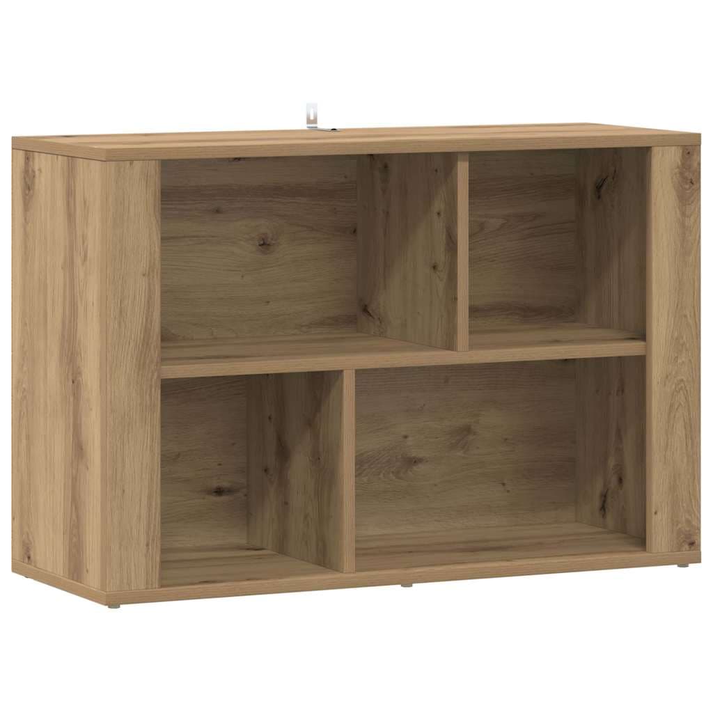 vidaXL Buffet Carvalho Artesanal 80 x 30 x 53 cm Madeira processada