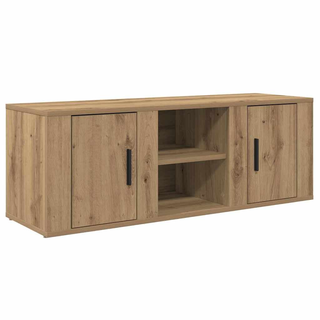 vidaXL Gabinete para TV Carvalho Artesanal 100 x 31,5 x 35 cm