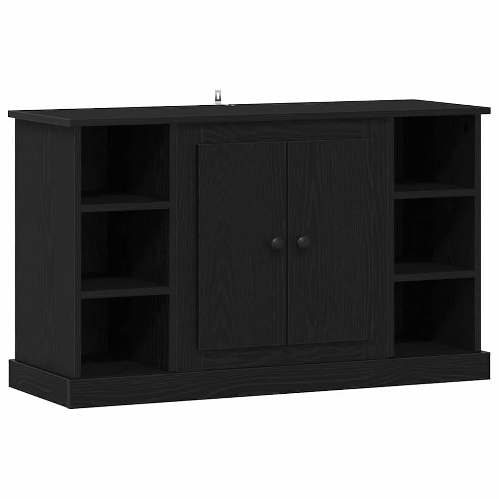 vidaXL Buffet Carvalho Preto 100 x 35,5 x 60 cm Madeira processada