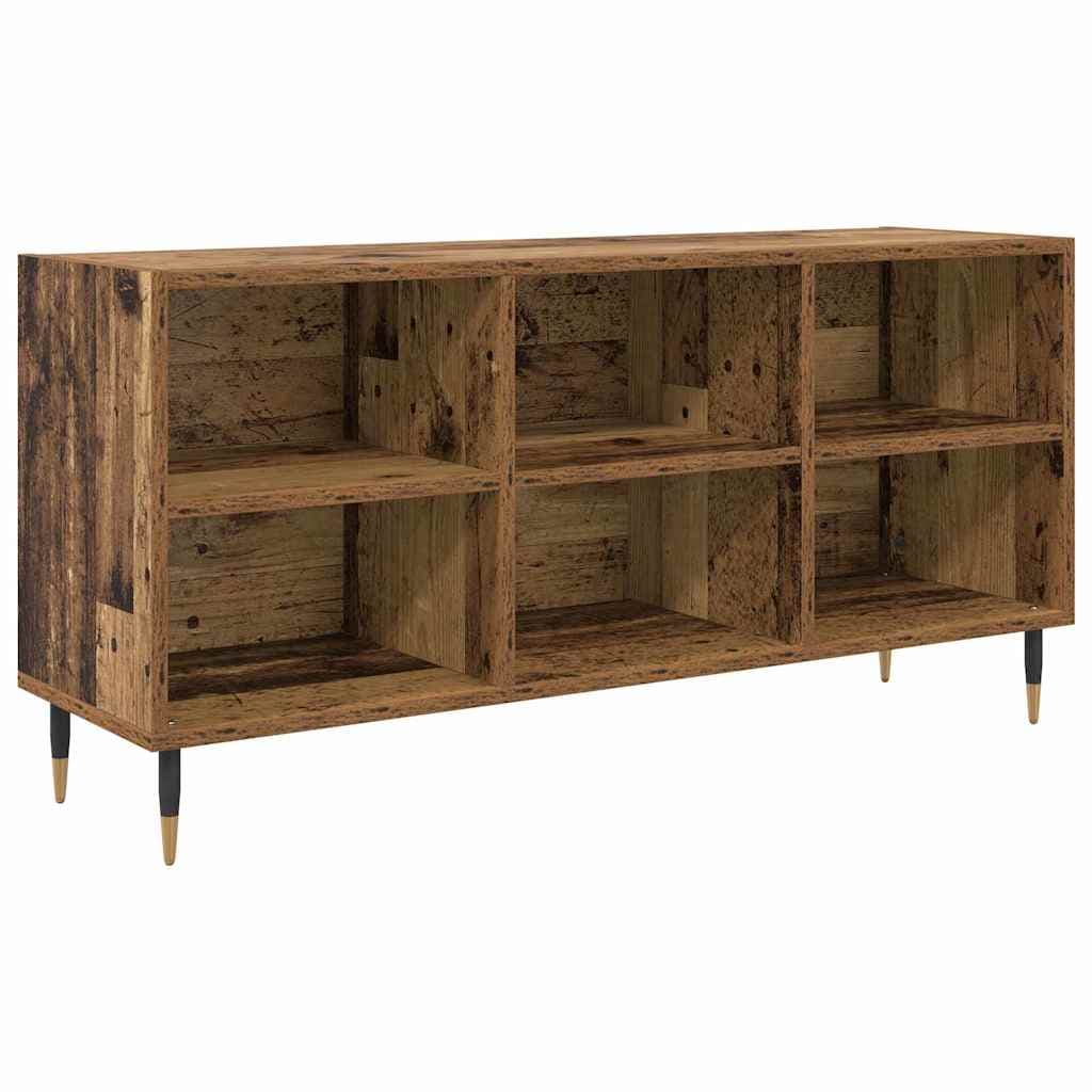 vidaXL Móvel para TV Madeira Antiga 103,5 x 30 x 50 cm - 75718542