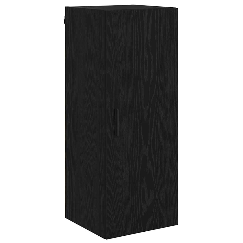 vidaXL Armário de parede Carvalho Preto 34,5 x 34 x 90 cm