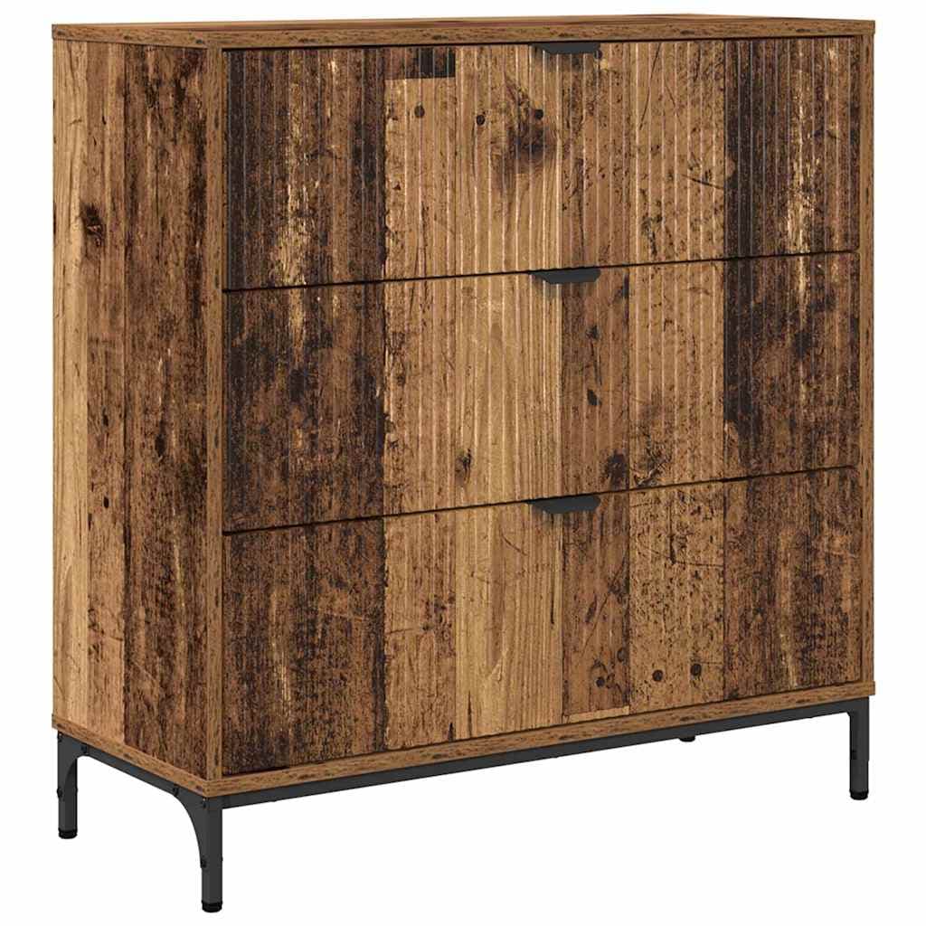 vidaXL Buffet Madeira antiga 79,5 x 33 x 82 cm Madeira processada