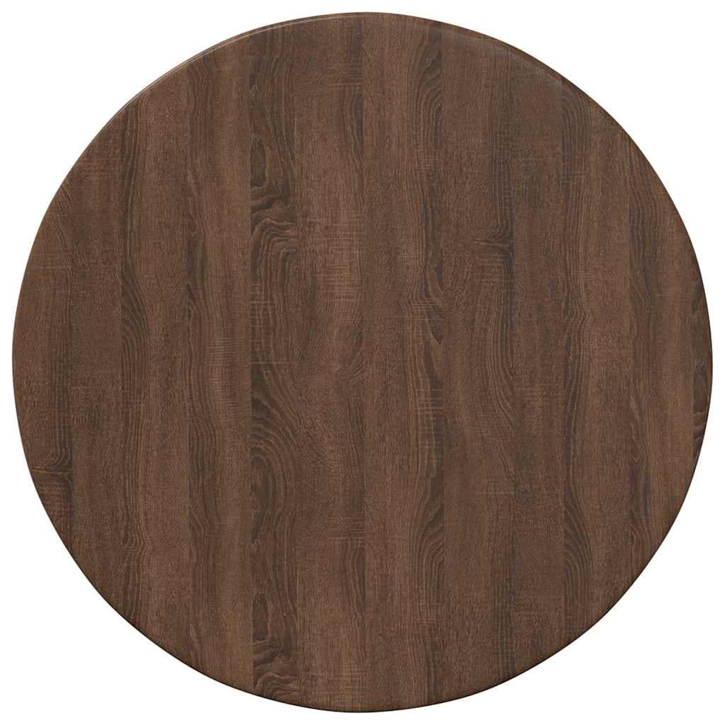 vidaXL Tampo de Mesa Carvalho castanho Ø 40 x 1,5 cm