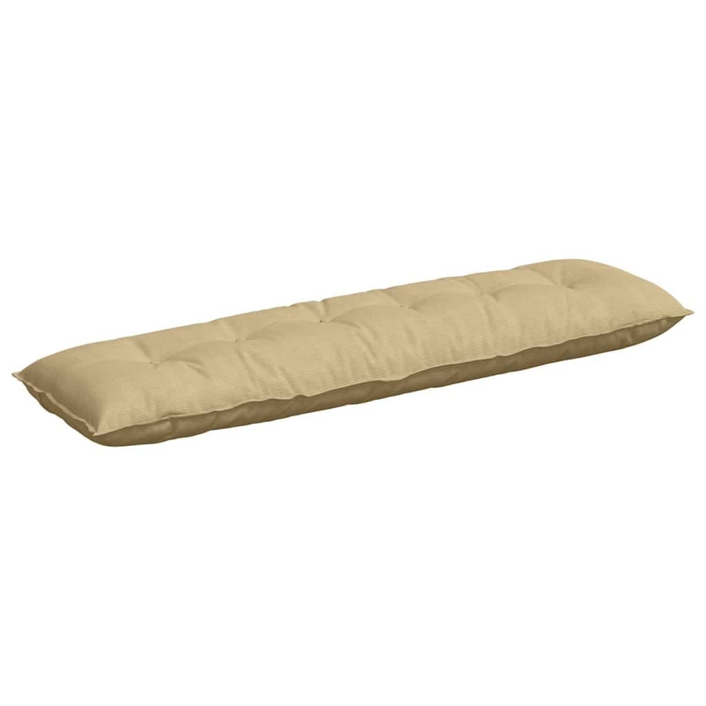 vidaXL Travesseiro para Costas Cinza Verde 180 X 50 cm - 3385220991