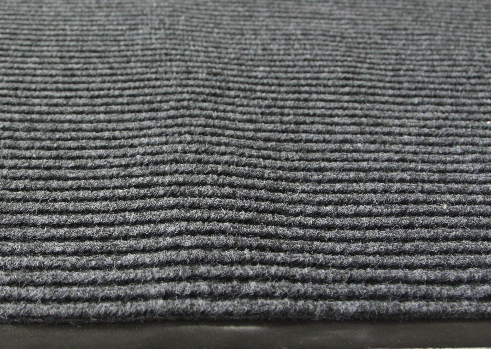 Tapete absorvente preto 120x180 cm capacho canelado
