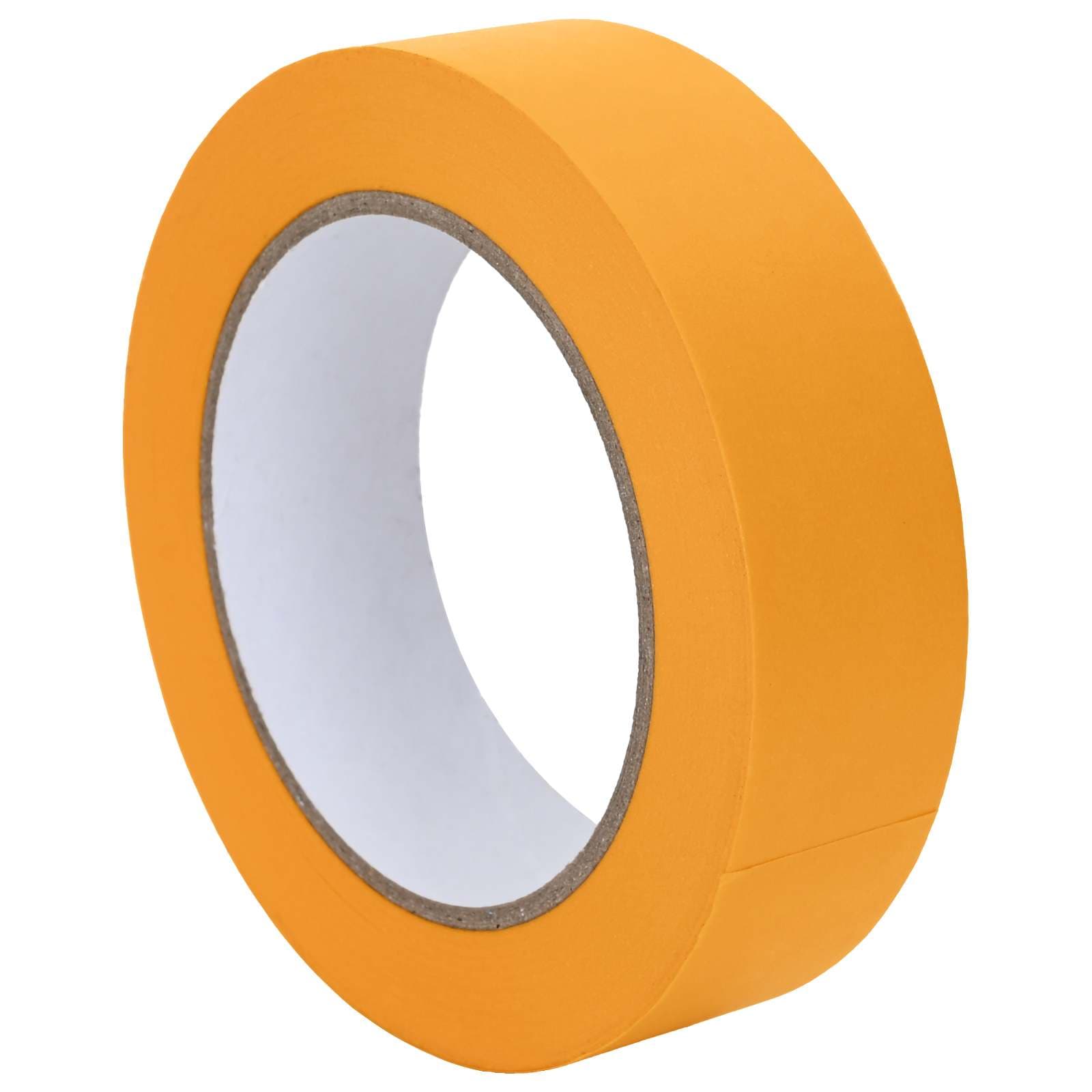 vidaXL Fitas de Máscara para Pintores 12 pcs Amarelo 30mm x 50m Papel