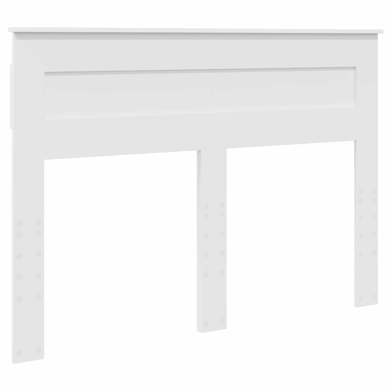 vidaXL Cabeceira Branco Madeira processada