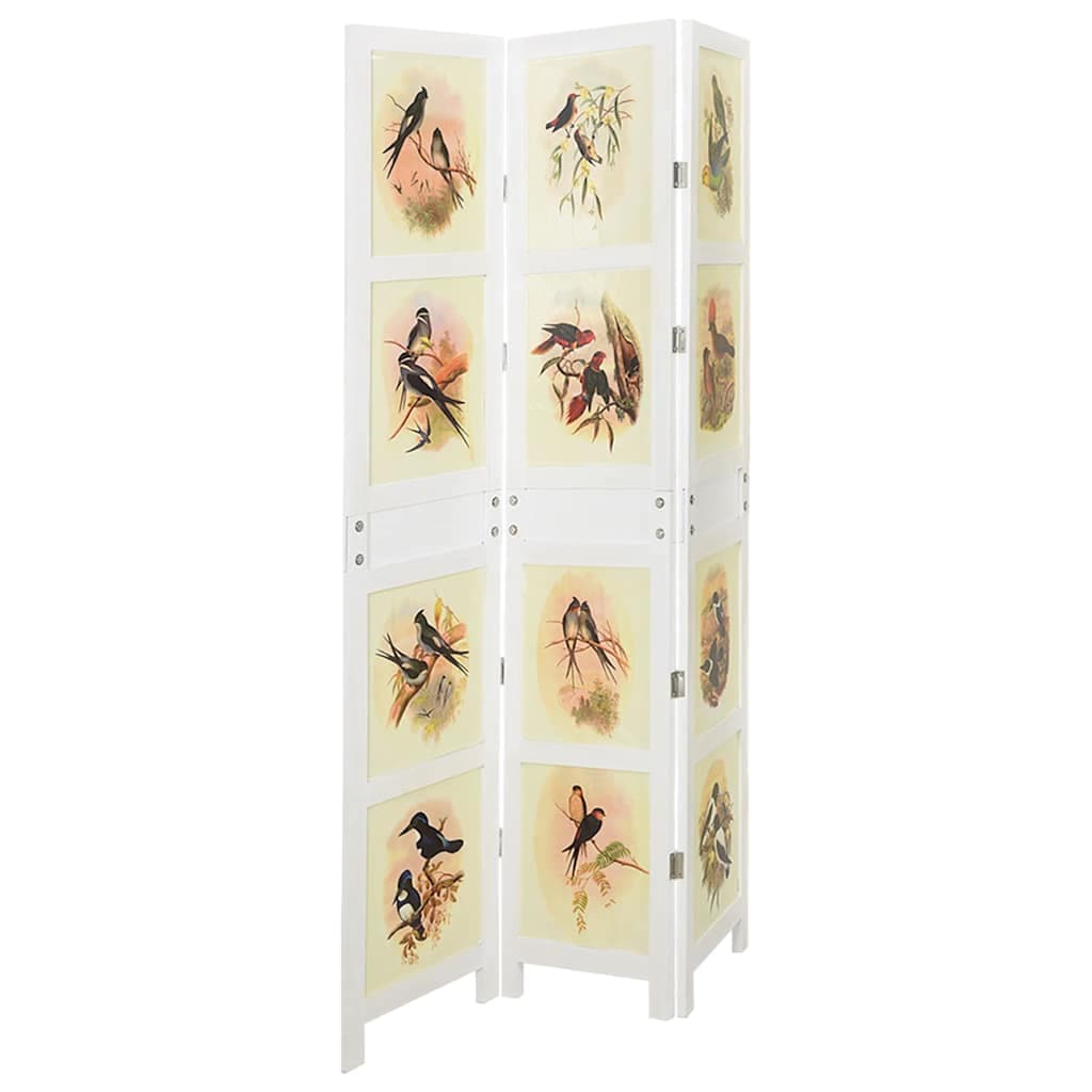 vidaXL Painel Romdivider Branco 106 x 165 cm MDF