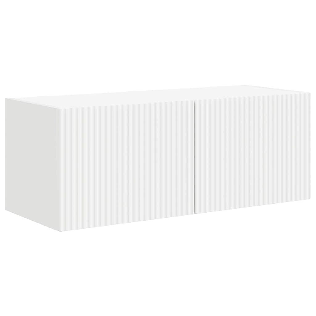 vidaXL Armário de TV de Parede Branco 78,5 x 31 x 29,5 cm