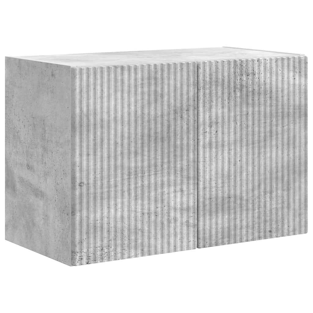 vidaXL Armário de TV de Parede Cinzento 59,5 x 31 x 40 cm - 1336973768