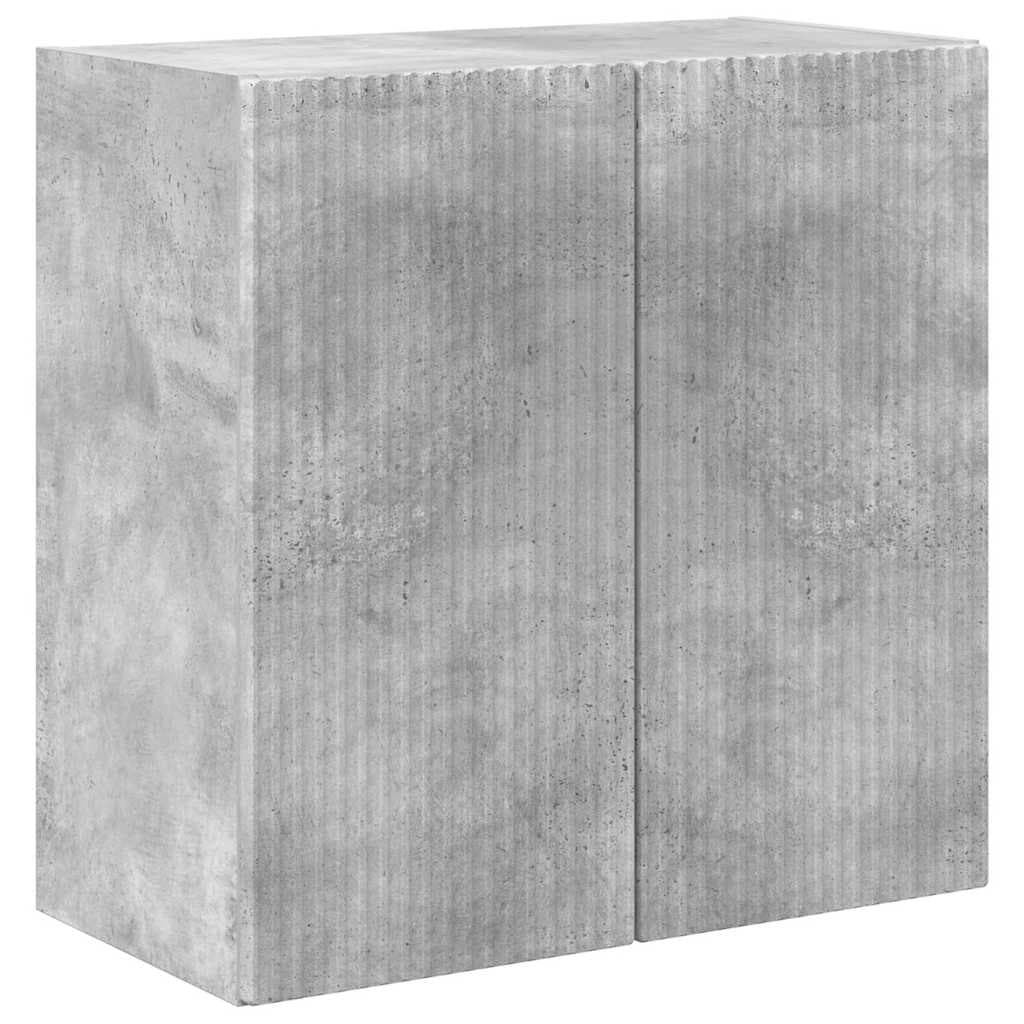 vidaXL Armário de TV de Parede Cinzento 59,5 x 31 x 60 cm - 2274274285