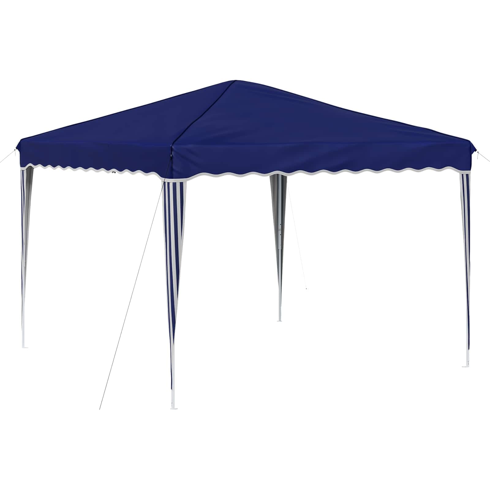 vidaXL Tenda de Festa Pop-up 288 x 288 x 245 cm Azul Tecido Oxford
