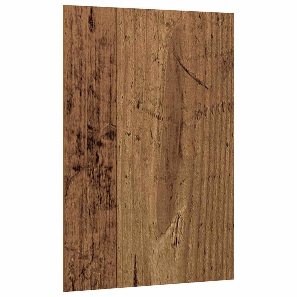 vidaXL Painéis de Decoração 50 pcs Madeira antiga 21 x 30 x 0,27 cm