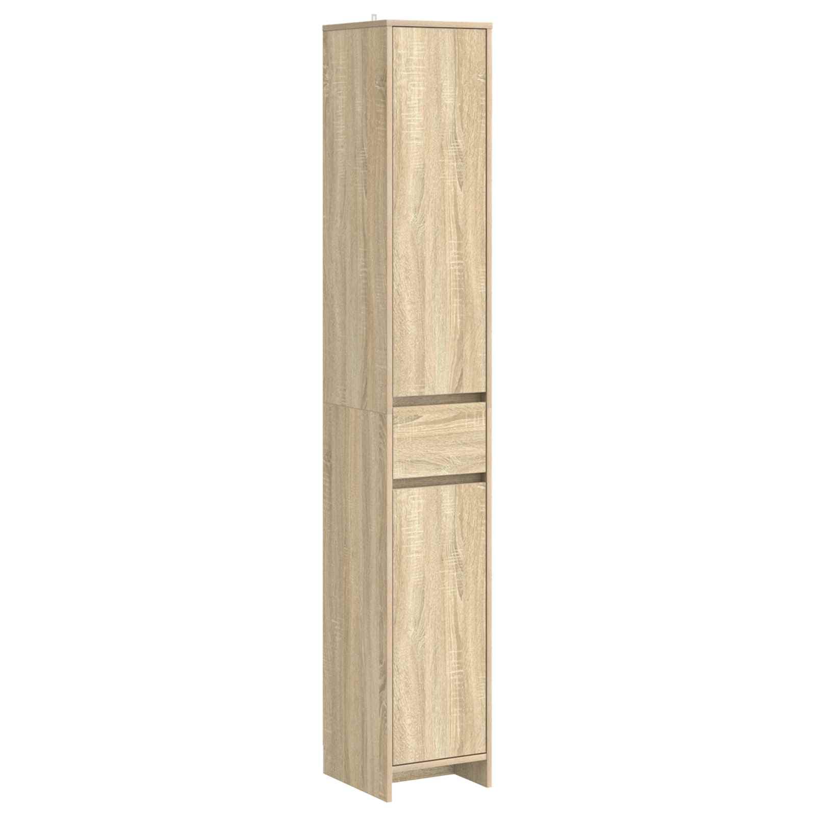 vidaXL Armário de Banheiro Carvalho Sonoma 30 x 33 x 190 cm