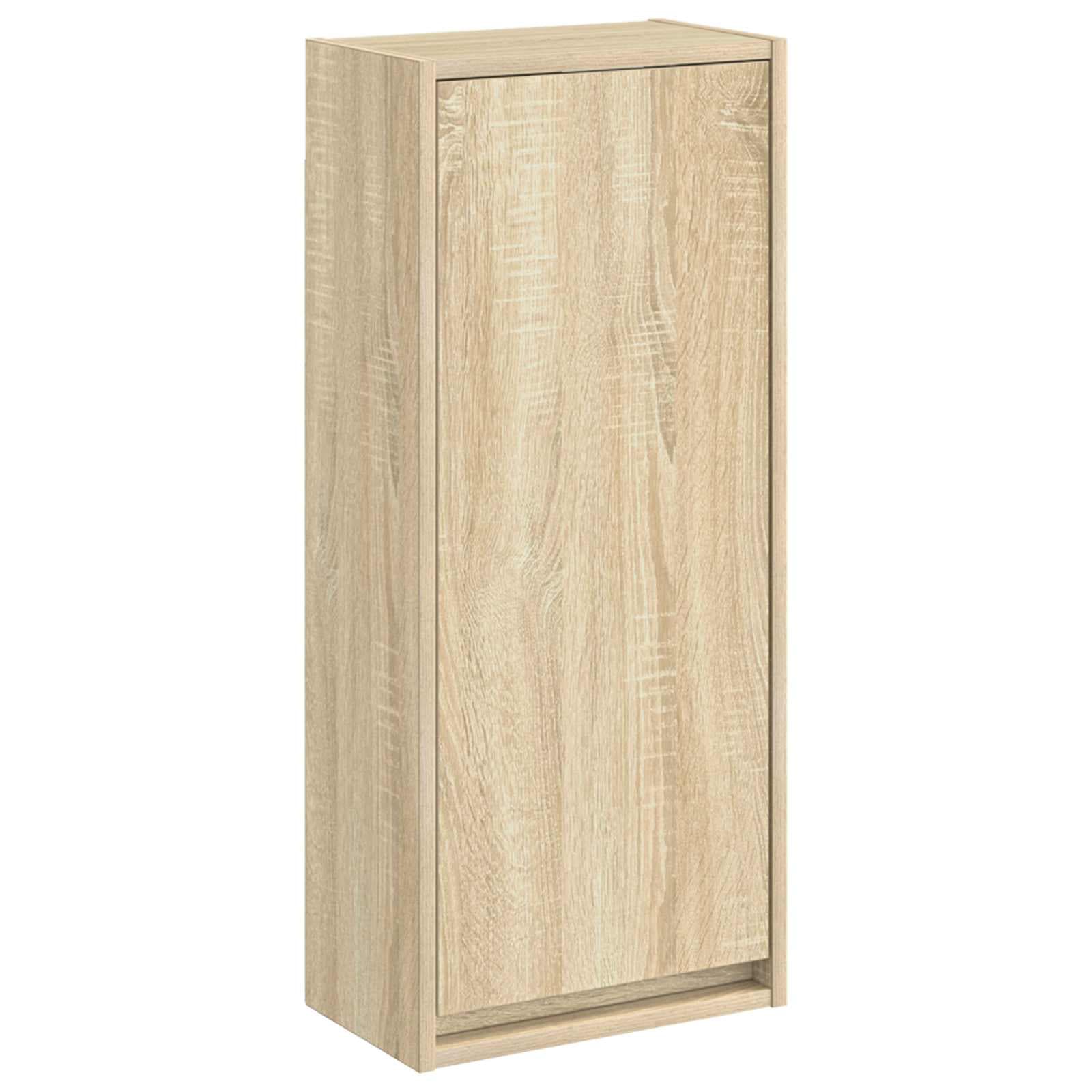 vidaXL Vanidade de Pia de Parede Carvalho Sonoma 35 x 20 x 81 cm