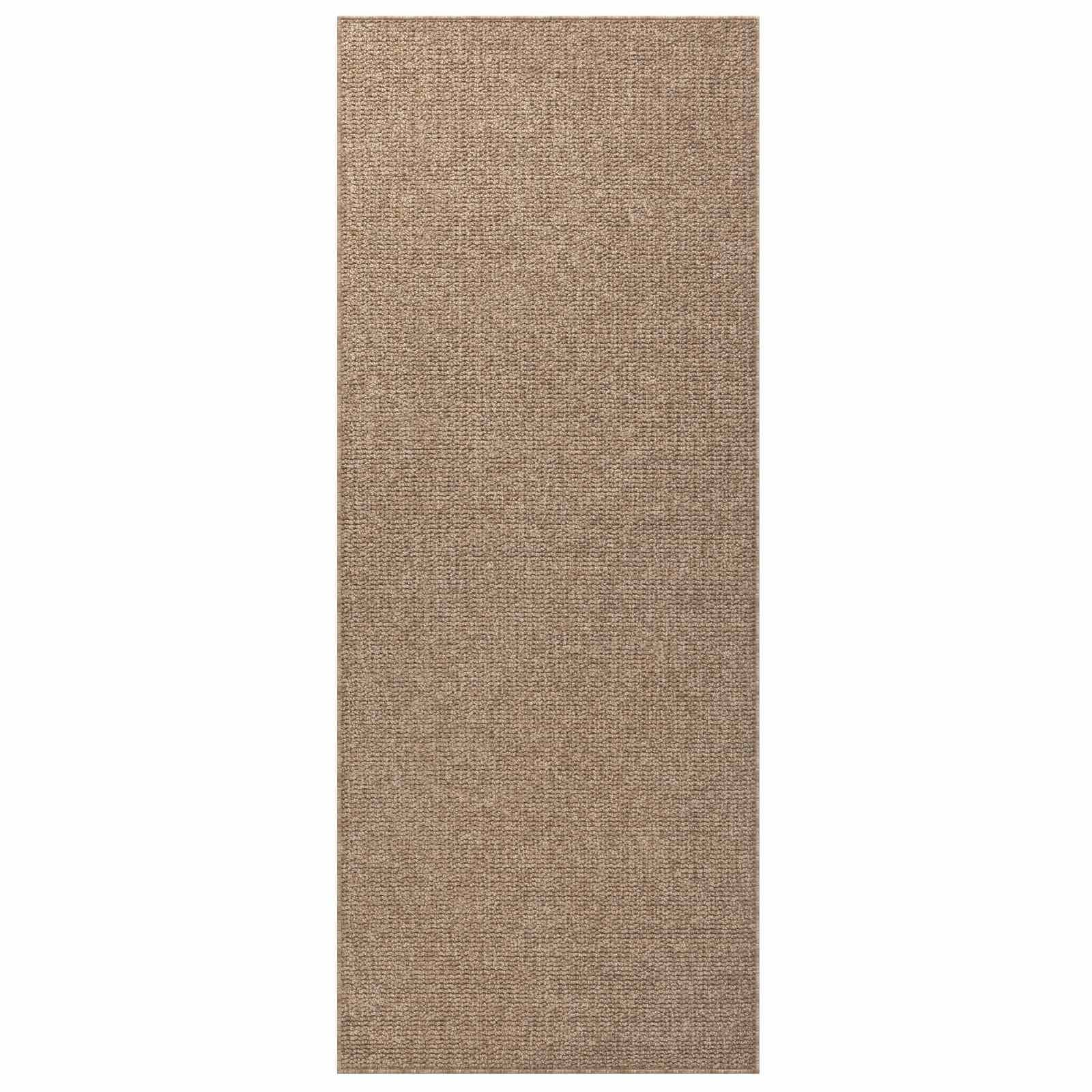 vidaXL Tapetes de área Retangular AGIRA Natural 150 x 80 cm Poliéster