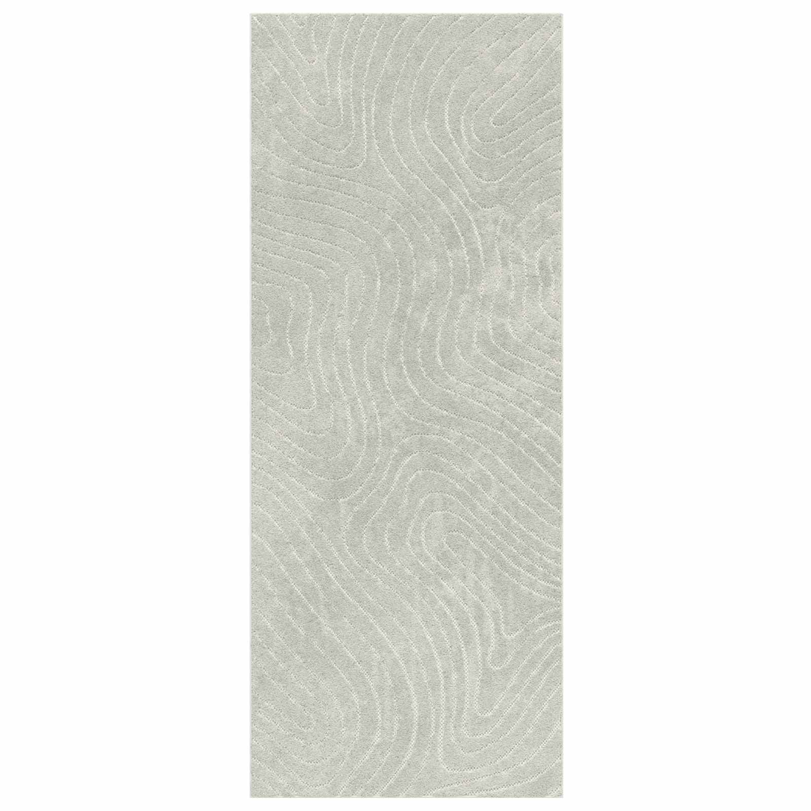 vidaXL Tapetes de área Retangular PALMERAS Verde 80 x 200 cm Poliéster