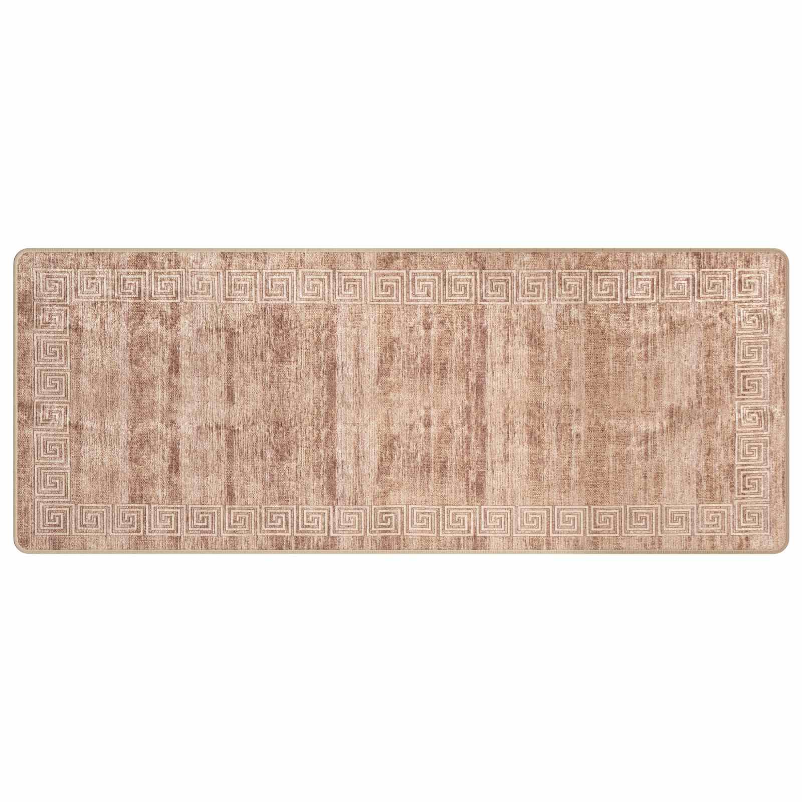 vidaXL Passadeira MARSA Branco 80 x 200 cm Poliéster e PVC