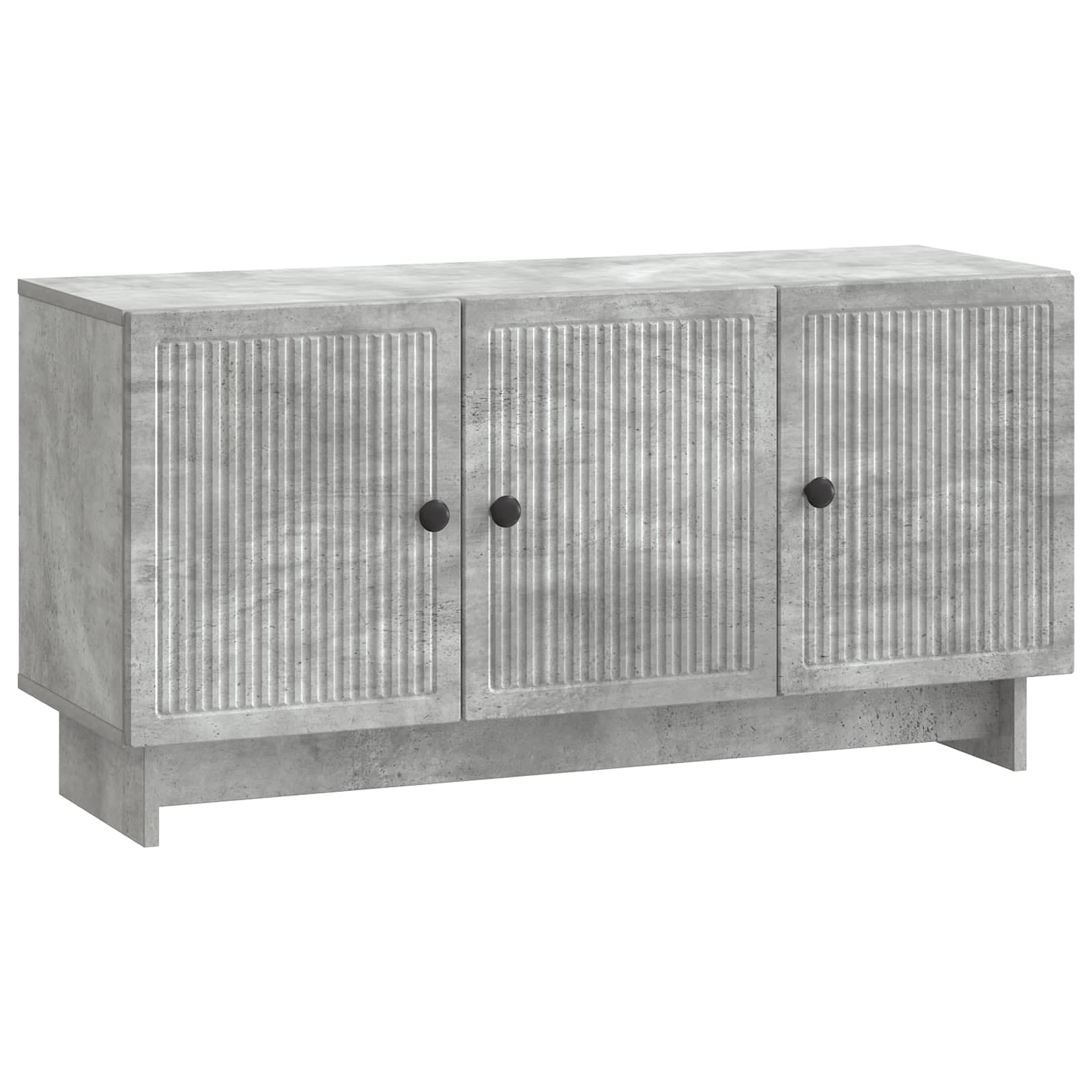 vidaXL Gabinete para TV Cinzento Cimento 99 x 34,5 x 50 cm