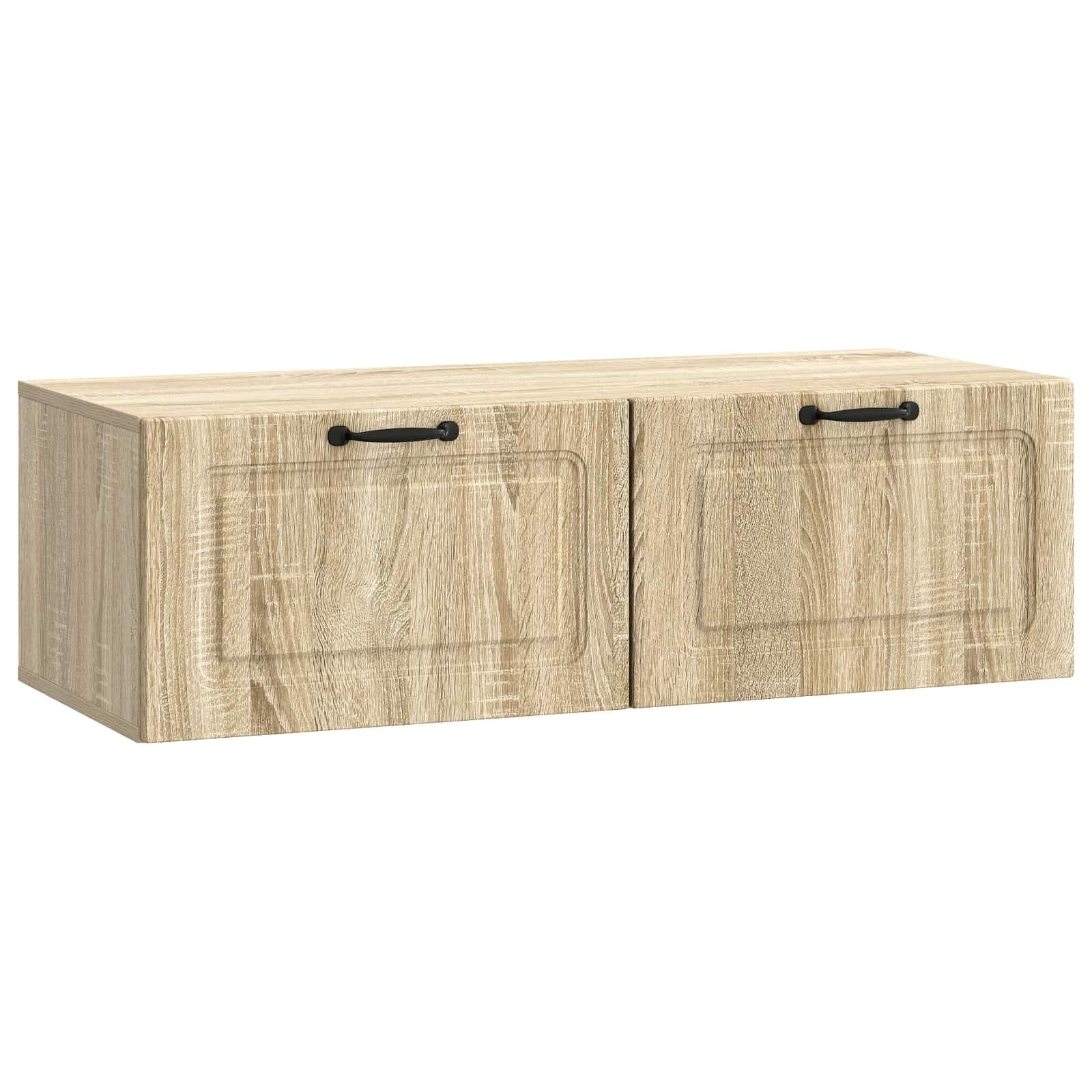 vidaXL Gabinete de TV de Parede Carvalho Sonoma 98 x 41 x 30 cm
