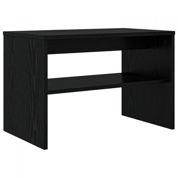 vidaXL Móvel para TV Carvalho Preto 60 x 35 x 40 cm - 439352573