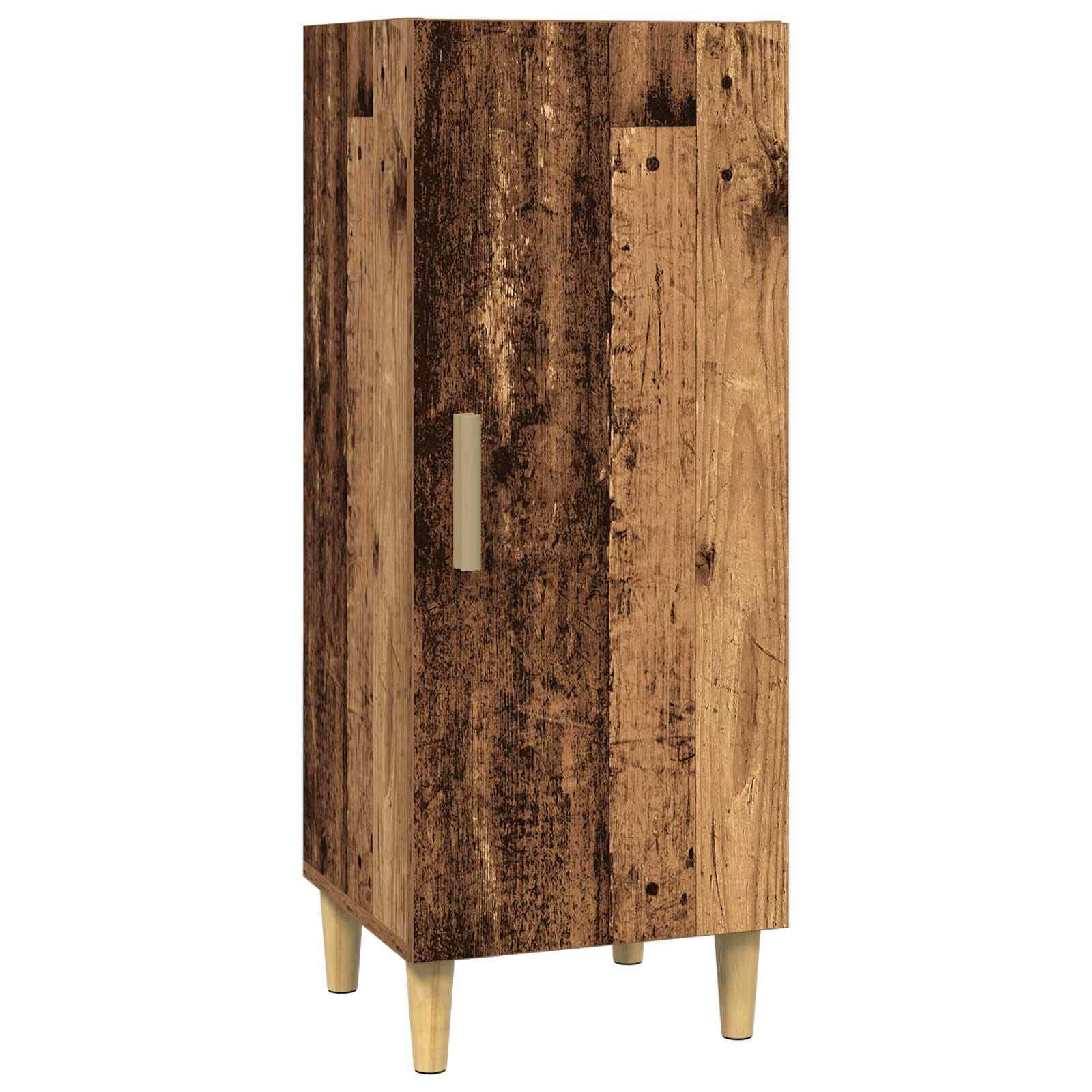 vidaXL Buffet Madeira Antiga 34,5 x 34 x 90 cm Madeira processada